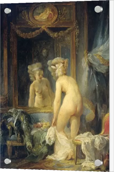Morning Toilet Morning toilet bedroom naked woman