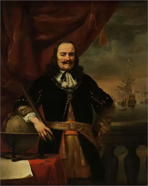 Michiel de Ruyter Lieutenant-Admiral Portrait
