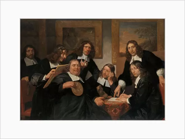 Governors Guild St Luke Haarlem 1675 Group portrait