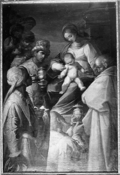 Manner Giorgio Vasari Adoration Magi Kings worship