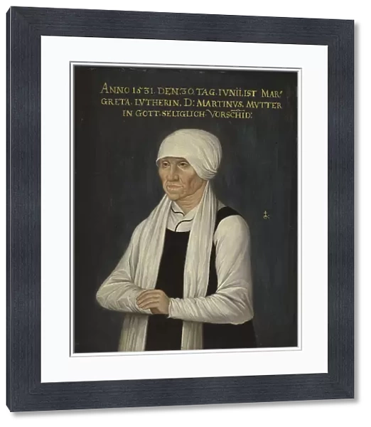 Lucas Cranach Elder Margareta Luther dead 1531