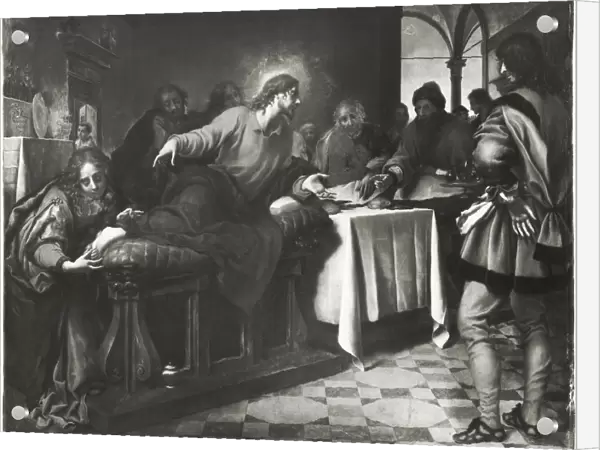 Workshop Carlo Dolci 1616-1686 Christ Mary Magdalen