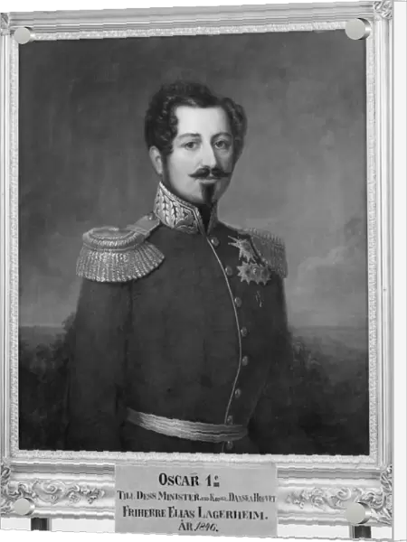 Olof Johan SAodermark King Oskar I Oskar I 1799-1859