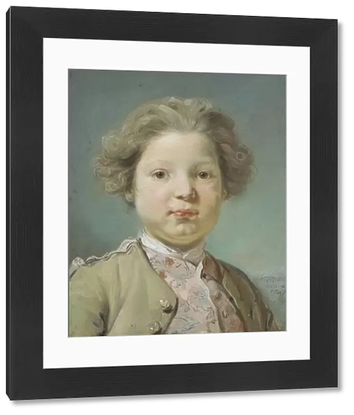 Jean-Baptiste Perronneau Portrait Boy boy painting