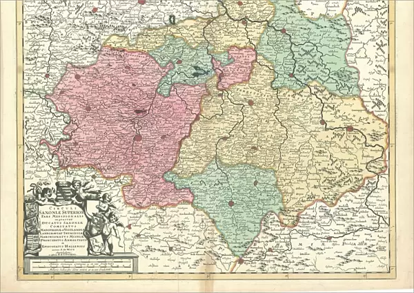 Map Circuli Saxoniae superioris pars meridionalis