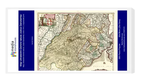 Map Ultraiectini Dominii tabula Justus Danckertsz