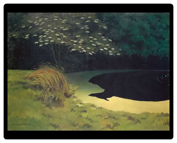 La mare Honfleur 1909 oil canvas 73. 2 x 100. 2 cm