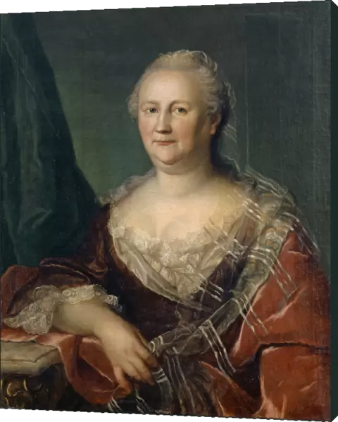 Portrait Anna Frischmann wife Johann Christoph Imhof