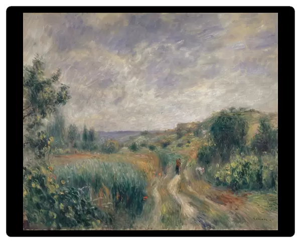 Paysage aux environs d Essoyes 1892 oil canvas