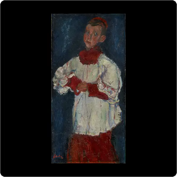 L enfant de choeur 1927 oil canvas 77. 5 x 39 cm