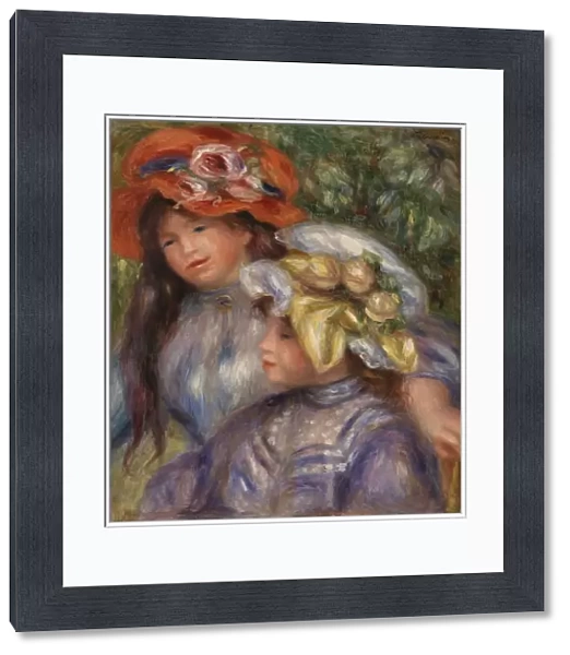 Pierre-Auguste Renoir Two Girls Deux fillettes