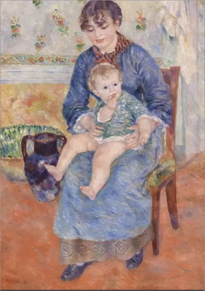 Pierre-Auguste Renoir Young Mother Jeune mA┼íre