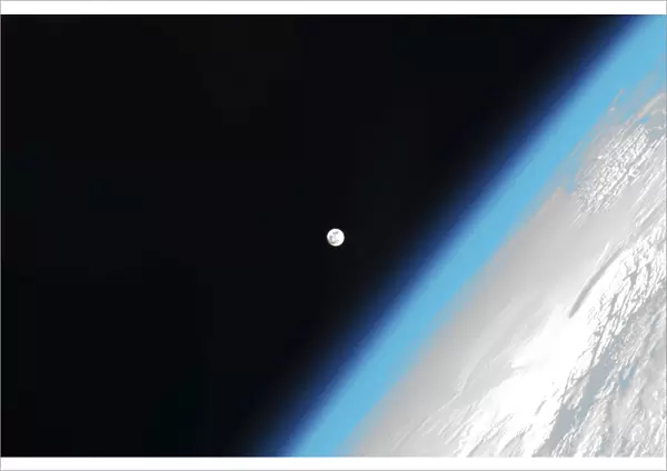 The moon and Earths atmosphere