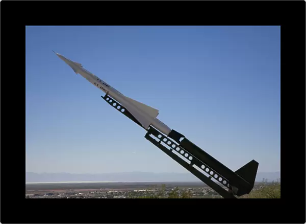 Missile on display at Alamogordo Space Museum, New Mexico