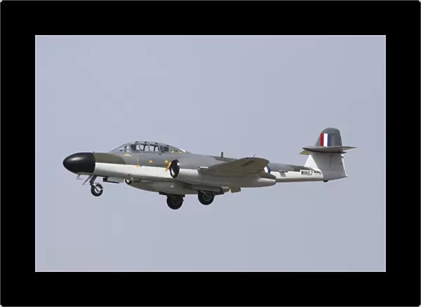 A Gloster Meteor historic jet of the Royal Air Force
