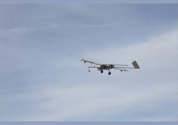 An RQ-7 Shadow unmanned aerial vehicle in flight