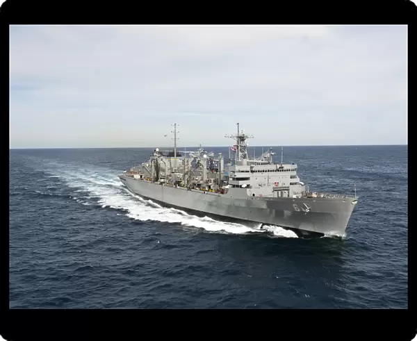 The Military Sealift Command fast combat support ship USNS Supply