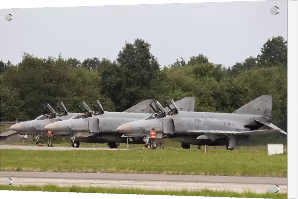 German F-4F Phantom aircraft at Wittmund, Germany