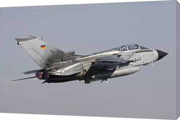 German Air Force Tornado ECR taking off over Germany