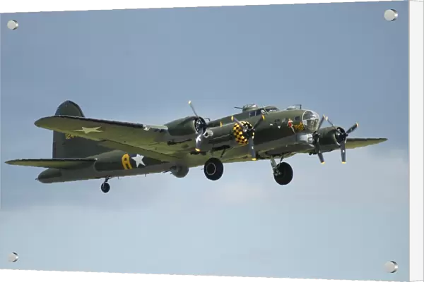 B-17 Flying Fortress in United States Army Air Corps colors