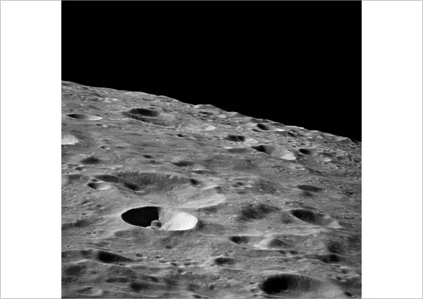 Leonove, a small lunar crater on the far side of the moon