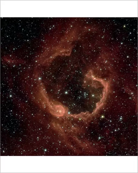 RCW 79 is seen in the southern Milky Way