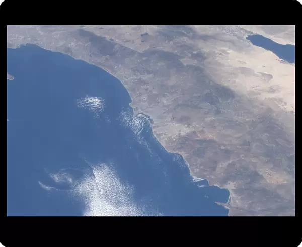 Part of southern California as seen from space