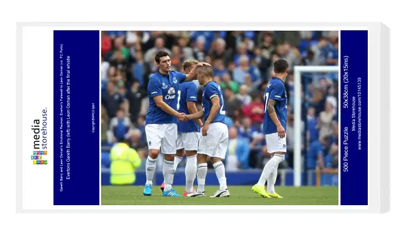 Gareth Barry and Leon Osman's Emotional Reunion: Everton's Farewell to Leon Osman (vs. FC Porto)