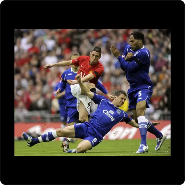 Jagielka's Heroic Save: Everton vs Manchester United FA Cup Semi-Final (2009) - Macheda's Goal Thwarted