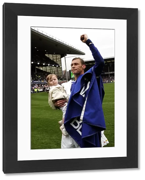 Duncan Ferguson's Glorious Moment: Everton's FA Premiership Victory Celebration
