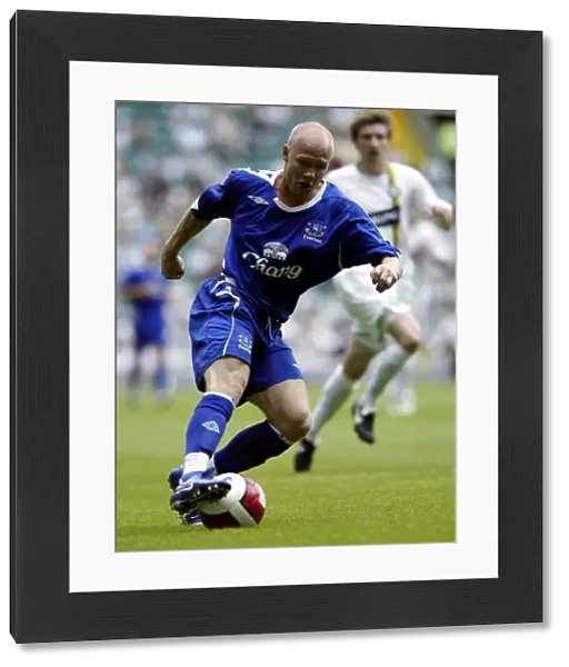 Andy Johnson in Action for Everton Football Club