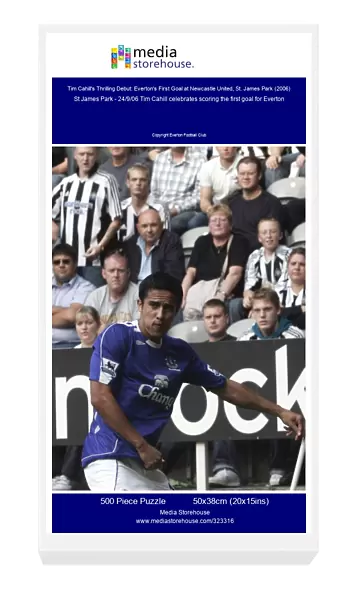 Tim Cahill's Thrilling Debut: Everton's First Goal at Newcastle United, St. James Park (2006)