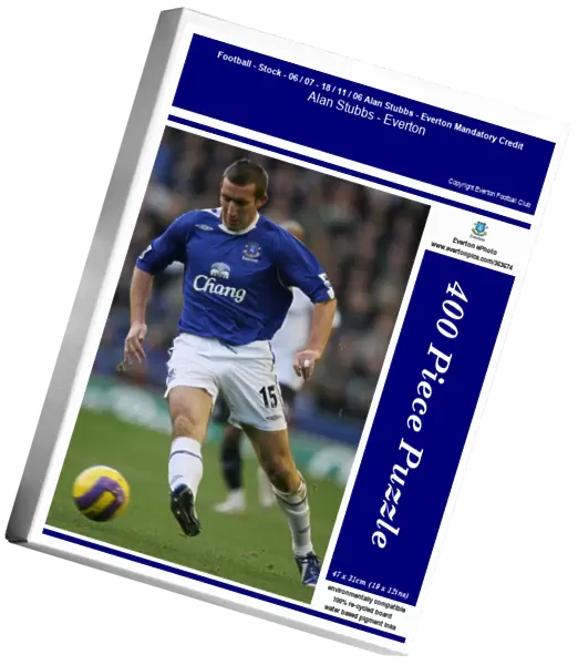 Football - Stock - 06  /  07 - 18  /  11  /  06 Alan Stubbs - Everton Mandatory Credit