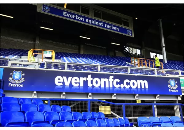 Goodison Park: A Sea of Passionate Everton FC Supporters