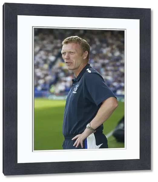 David Moyes Leads Everton Against Wigan Athletic in FA Premier League (11 / 8 / 07)