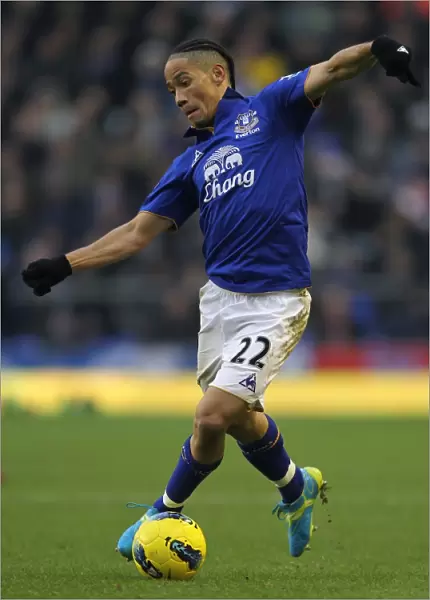 Steven Pienaar in Action: Everton vs Chelsea, Barclays Premier League, Goodison Park (2012)