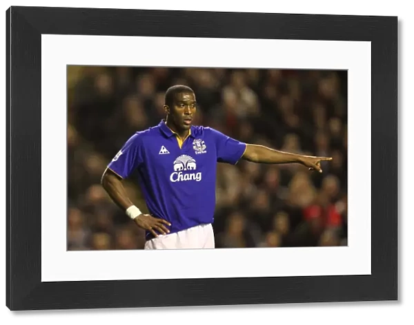 Sylvain Distin at Anfield: Everton's Defiant Stand against Liverpool (13 March 2012), Barclays Premier League