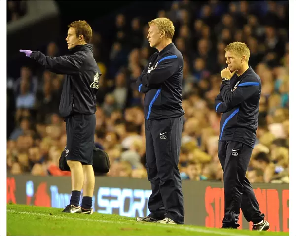 Everton's Triumphant Trio: Moyes, Rounds, and Rogan Steer Team to 5-0 Capital One Cup Victory over Leyton Orient