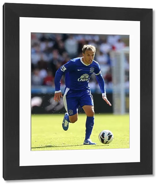 Phil Neville's Triumphant Moment: Everton's 3-0 Victory over Swansea City (September 22, 2012)