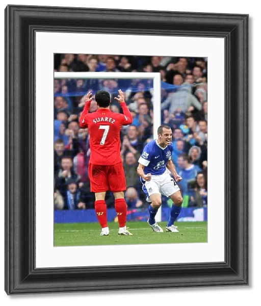 Suarez's Disappointment as Osman Scores: Everton vs Liverpool, Barclays Premier League (28-10-2012)
