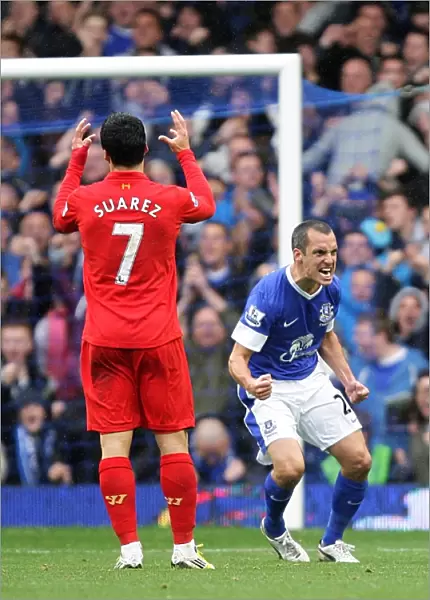 Suarez's Disappointment as Osman Scores: Everton vs Liverpool, Barclays Premier League (28-10-2012)
