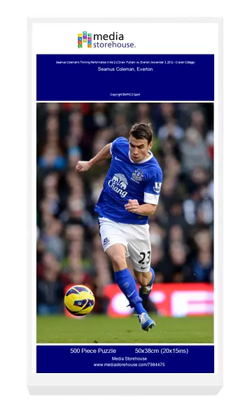 Seamus Coleman's Thrilling Performance in the 2-2 Draw: Fulham vs. Everton (November 3, 2012 - Craven Cottage)