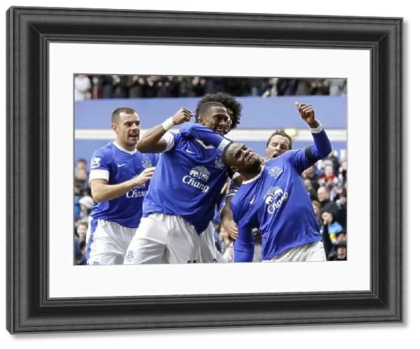 Anichebe's Double: Everton's Victory Over Queens Park Rangers (13-04-2013)