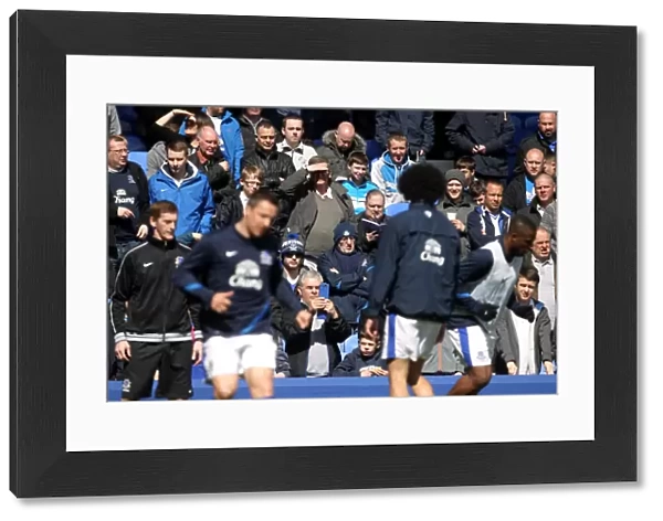 Everton FC: Goodison Park - Everton Fans Unite for Pre-Match Warm-Up vs Fulham (Everton 1-0)