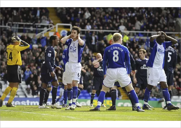 Liam Ridgewell's Missed Goal Opportunity: Birmingham City vs. Everton (2008)