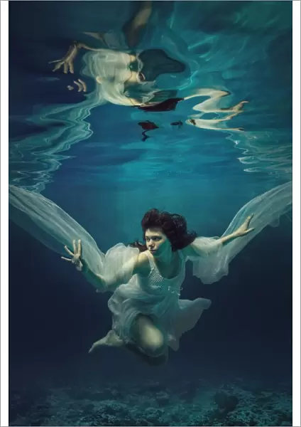 Underwater angel