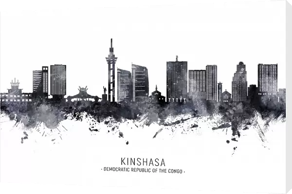 Kinshasa Democratic Republic of the Congo Skyline