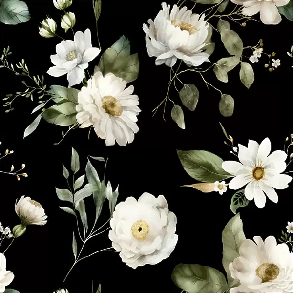 Wall Mural Wh 1 4096 Black