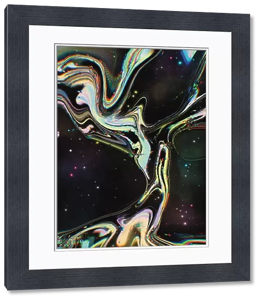 Glitch Space Nebula