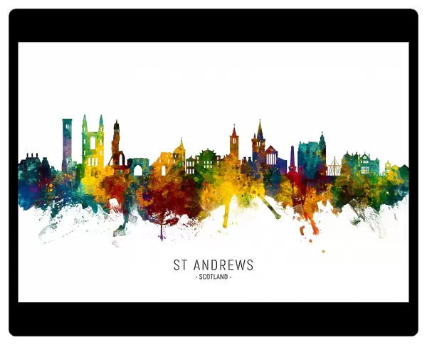 St Andrews Scotland Skyline